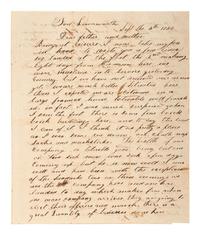 [MILITARIA]. 2 soldier's letters from Fort Leavenworth, each incl. Fort Leavenworth postmark.
