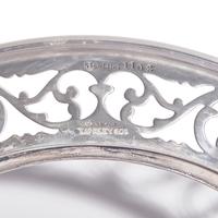 A Tiffany and Co. Silver Three-Tier Dessert Stand