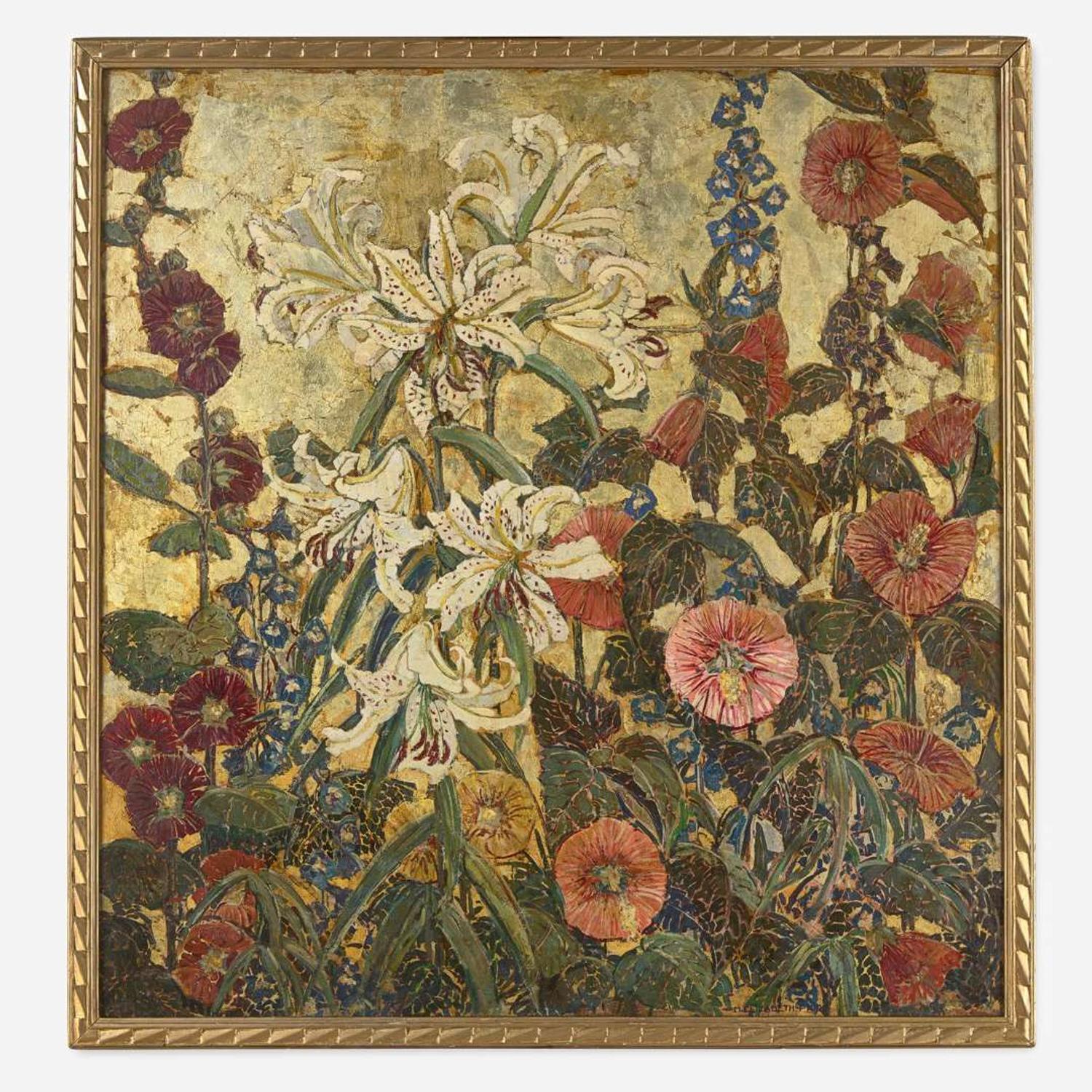 Mary Elizabeth Price (American, 1877–1965) Mallow and Lily