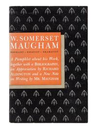 [Literature] [Maugham, W. Somerset]. Large Archive of Related Works