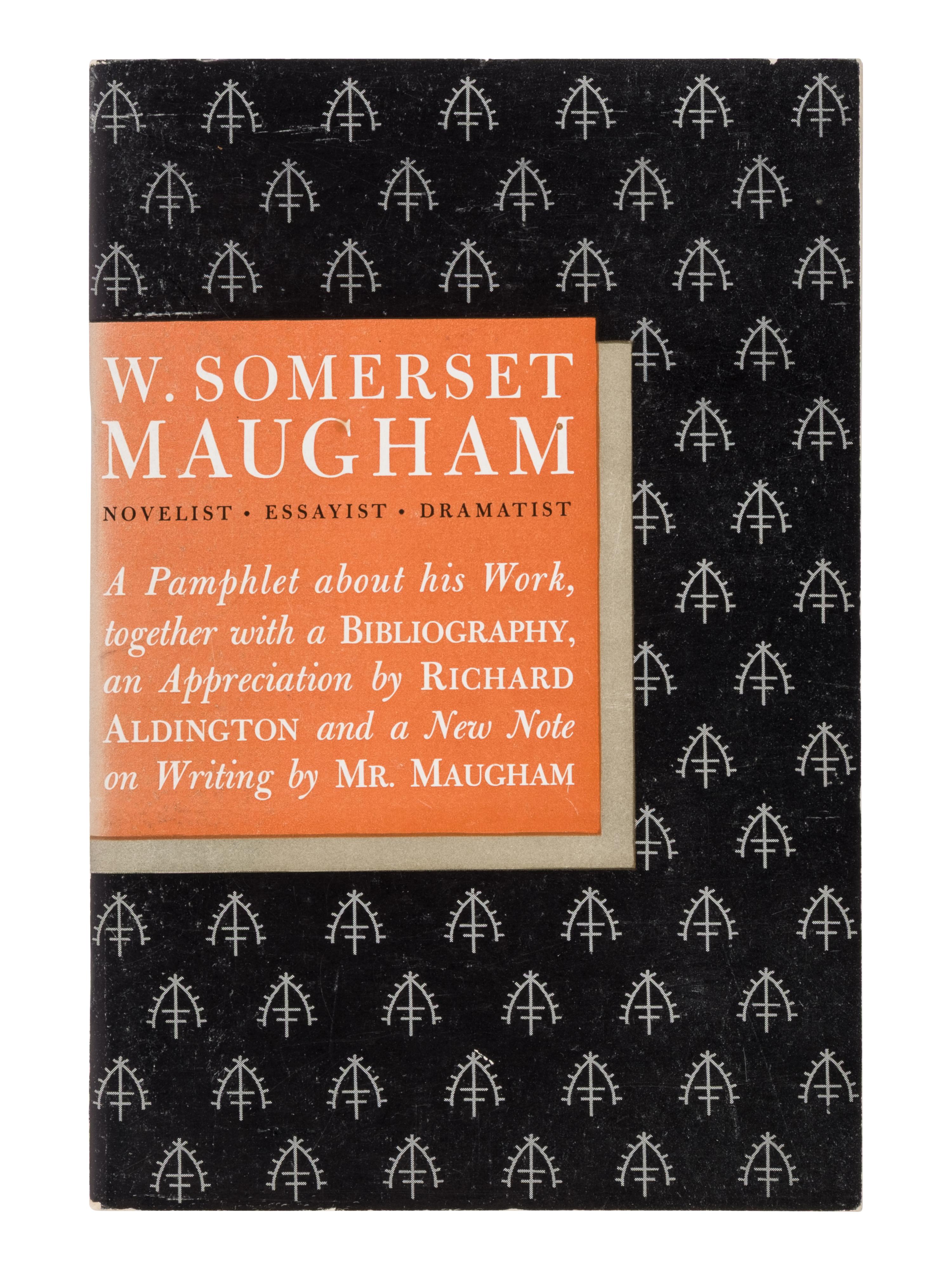 [Literature] [Maugham, W. Somerset]. Large Archive of Related Works