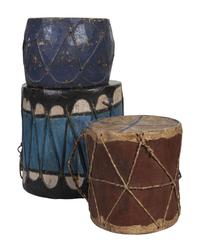 Pueblo Painted Drums