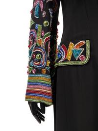 Gai Mattiolo Couture Rhinestone Jacket, 1980s