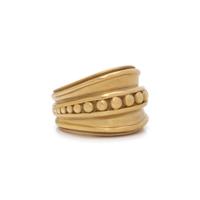 KIESELSTEIN-CORD, YELLOW GOLD RING