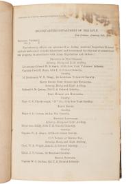 [CIVIL WAR]. Bound volume of General Orders and Circulars issued by the Department of the Gulf including orders related to Colored Troops, Freedmen, and Lincoln's Assassination, 1865.