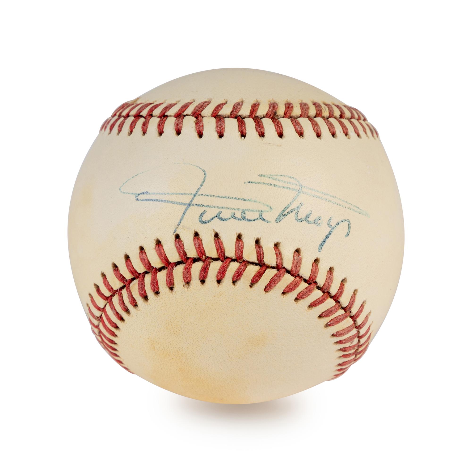 A Willie Mays Single Signed Autograph Baseball (Beckett Authentication Services Letter)