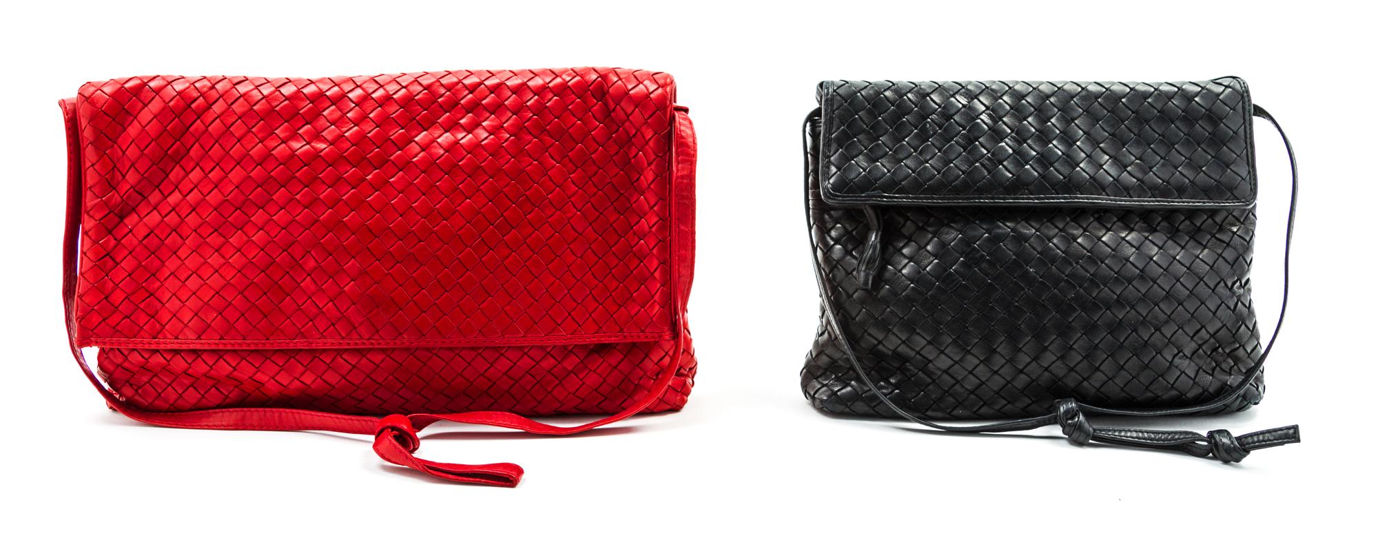 A Group of Four Bottega Veneta Leather Bags,