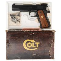 *Colt MK IV Series 80 Government Model with Bo-Mar Sights in Box
