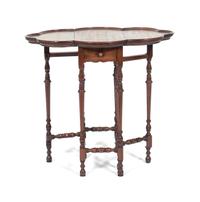A Gate-Leg Table Height 24 3/4 inches.