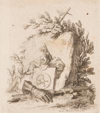 Johann Wilhelm Meil (German, 1733-1805); Two Untitled Etchings