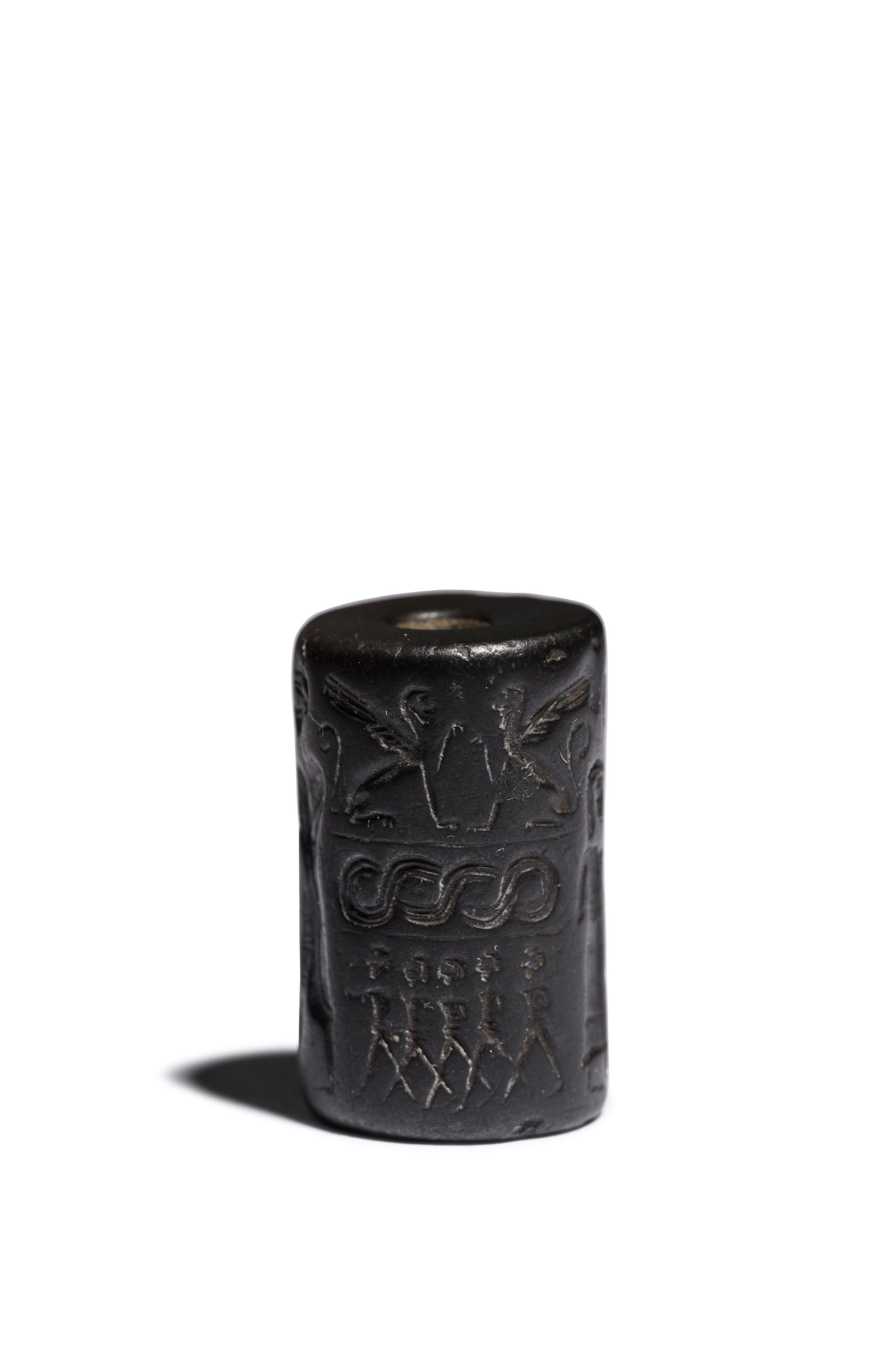 A Northern Mesopotamian Hematite Cylinder Seal
