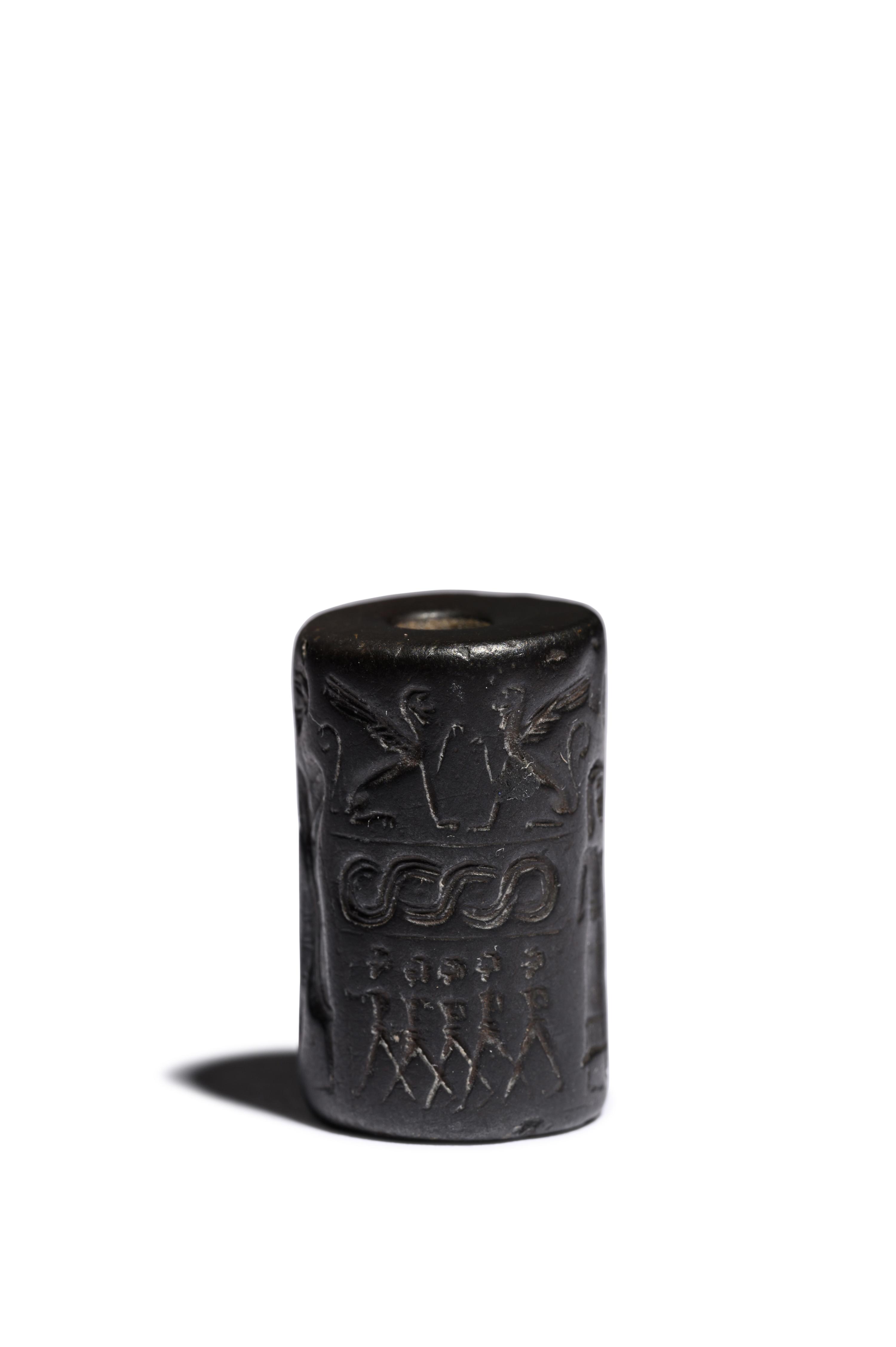 A Northern Mesopotamian Hematite Cylinder Seal