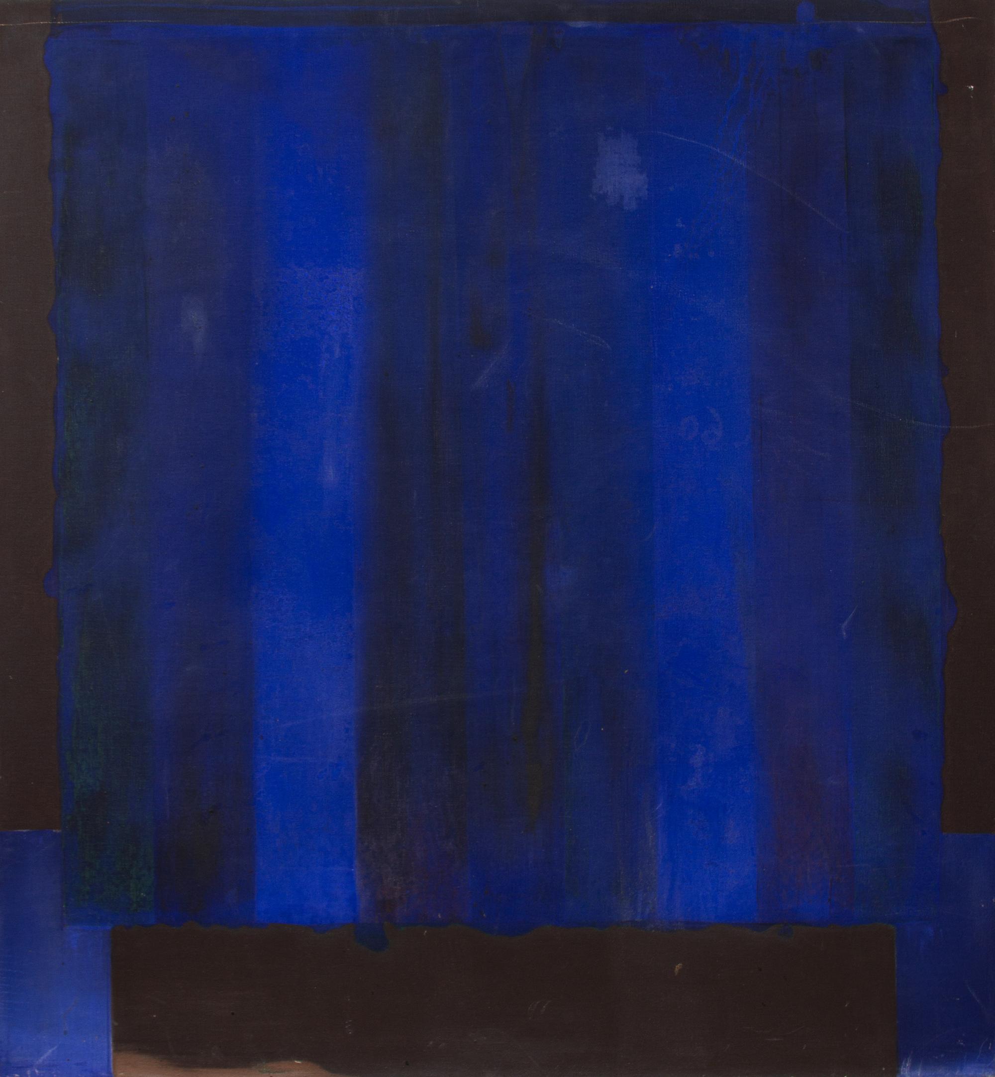 Sven Lukin, (Slovenian/American, b. 1934), Blue Declension, 1960
