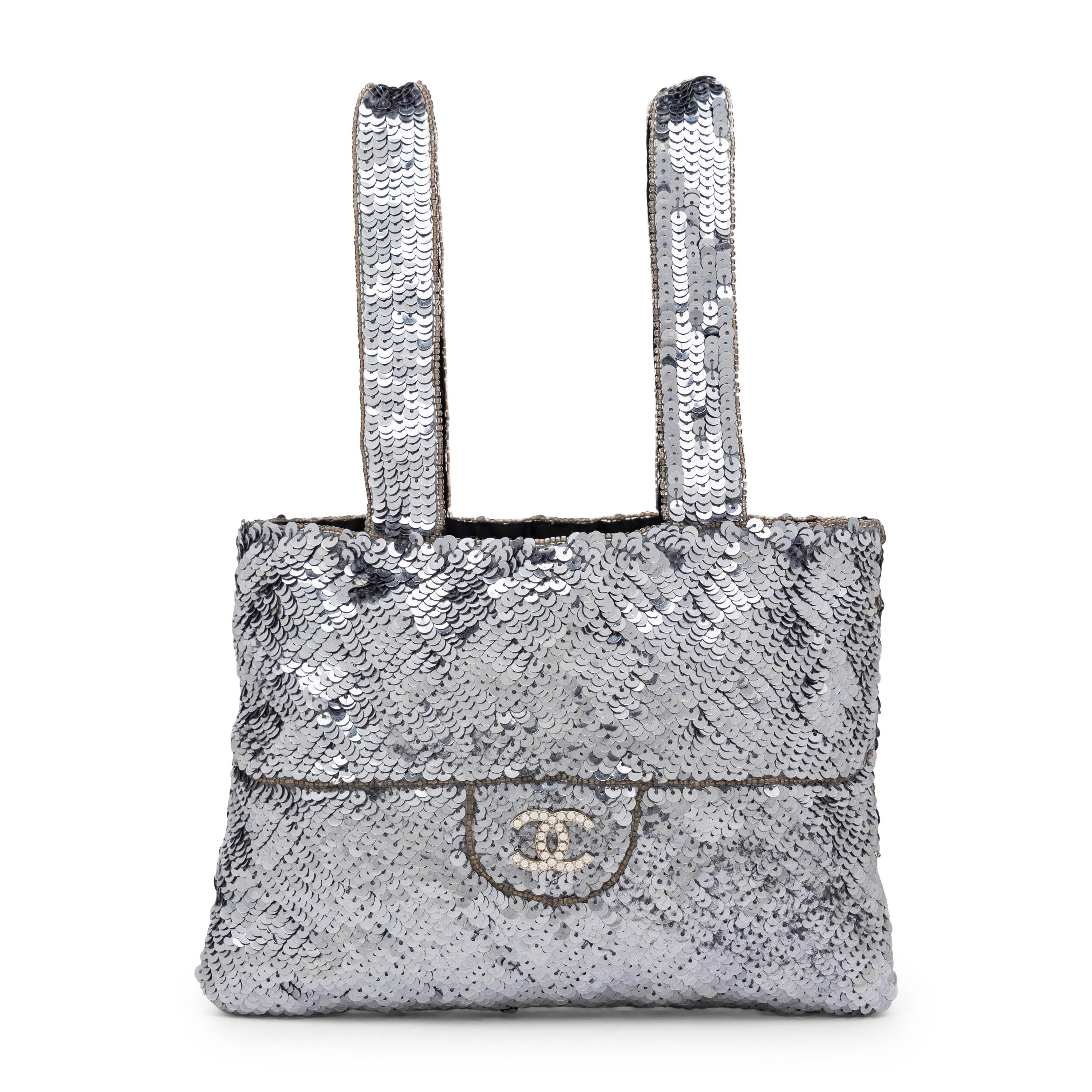 Chanel, Sequined Mini Tote Bag