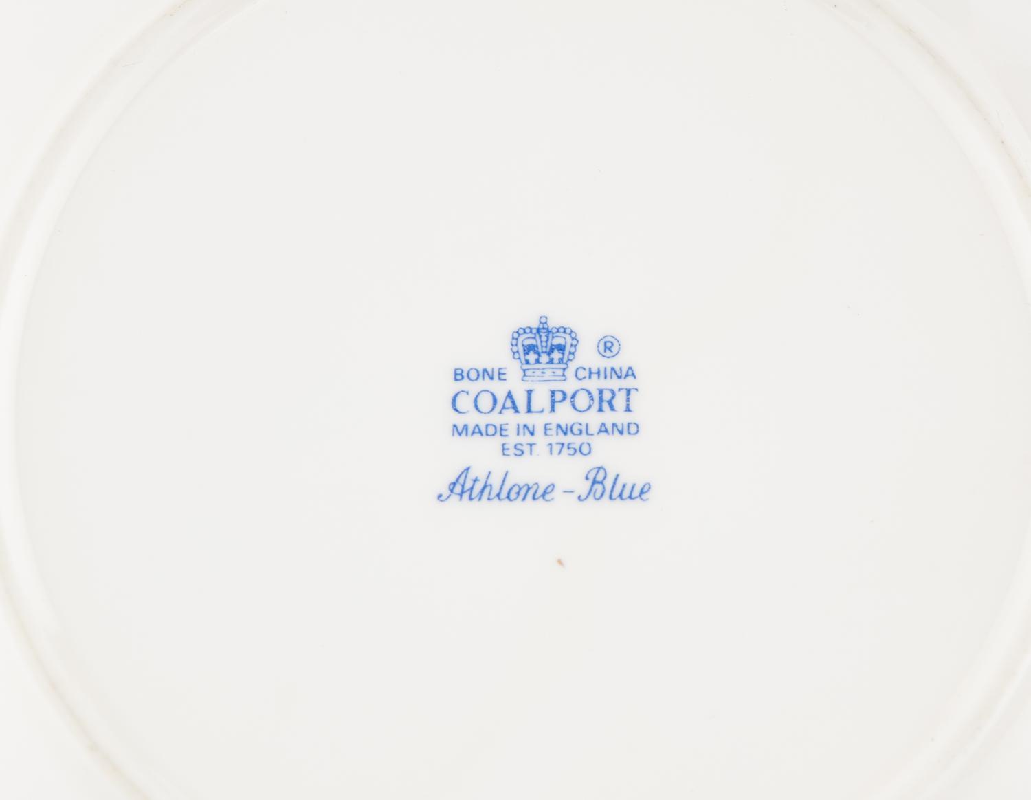 A Coalport Porcelain Dinner Service
