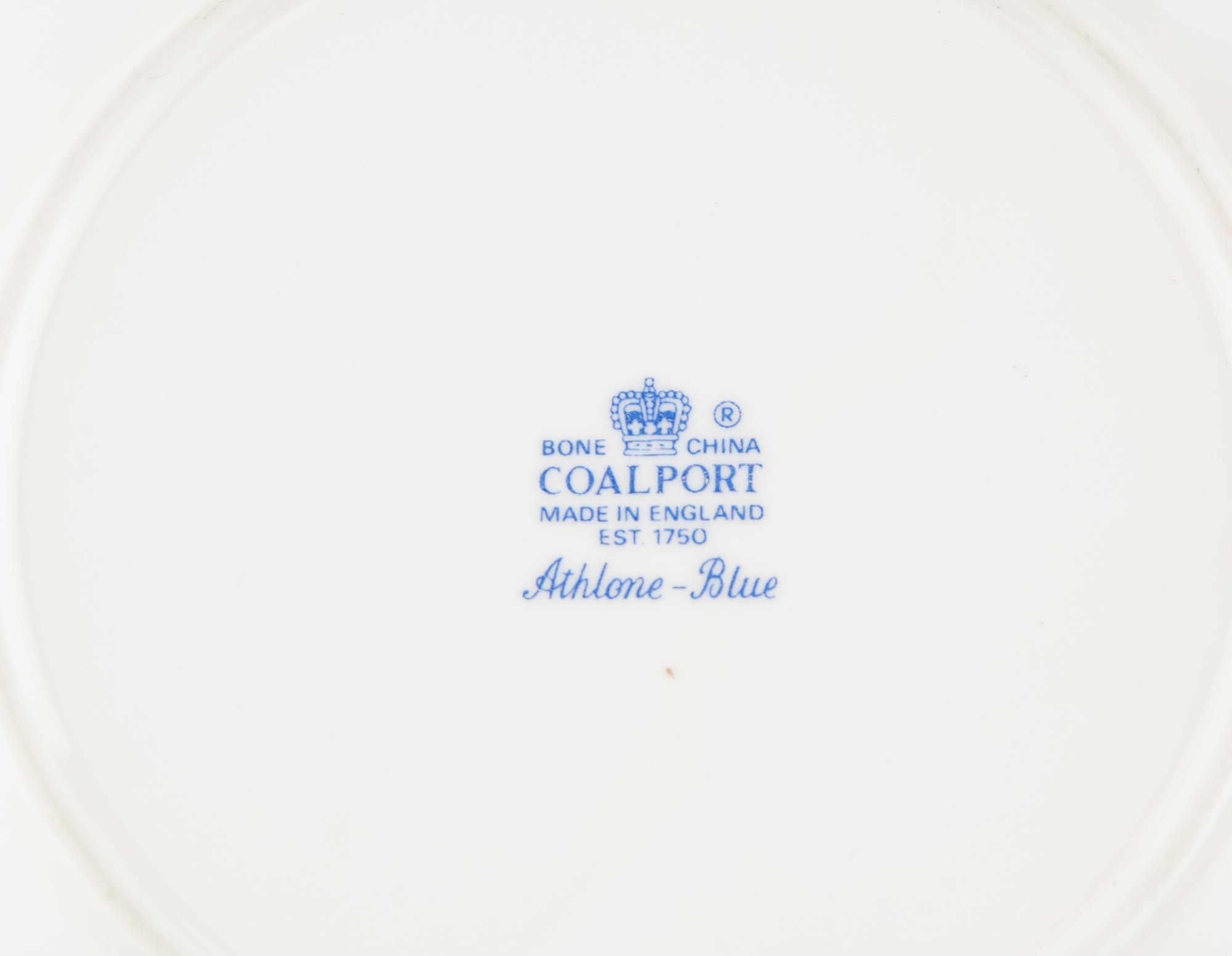 A Coalport Porcelain Dinner Service