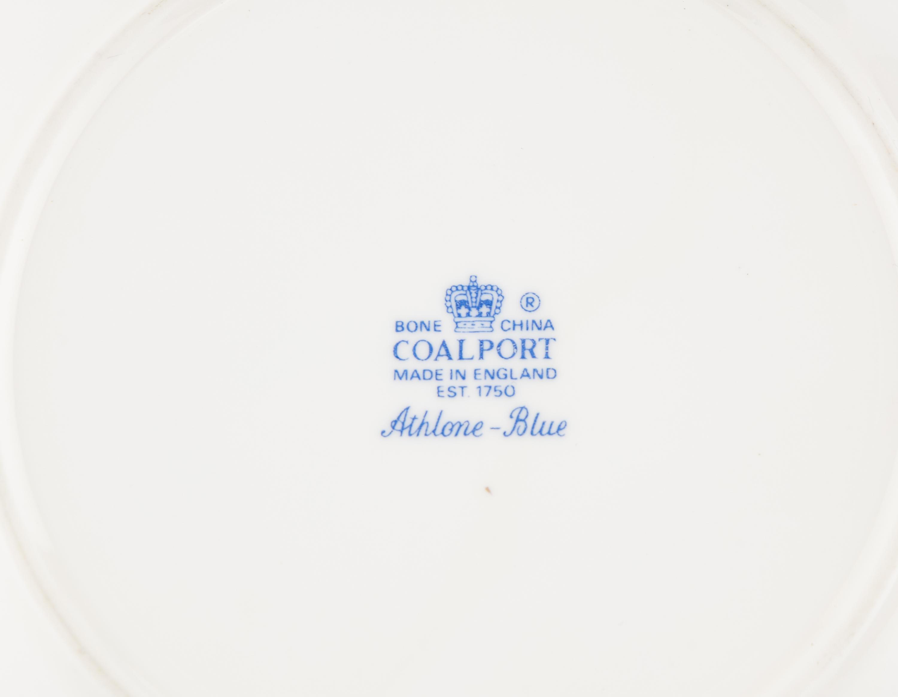 A Coalport Porcelain Dinner Service