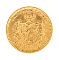 Kingdom of Sweden (1901 CE), — Gold 10 Kroner