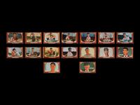 A Group of 58 1955 Bowman Baseball Cards Including Ernie Banks,