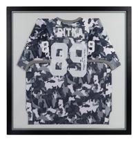 A Mike Ditka Chicago White Sox Signed Autograph Ceremonial Baseball Jersey Presentation Formerly Displayed at Mike Ditka's Restaurant