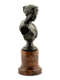 A Grand Tour Style Bronzed Composition Bust