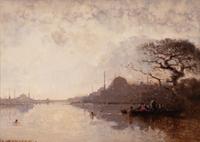A View of the Bosphorus with Hagia Sophia, Constantinople