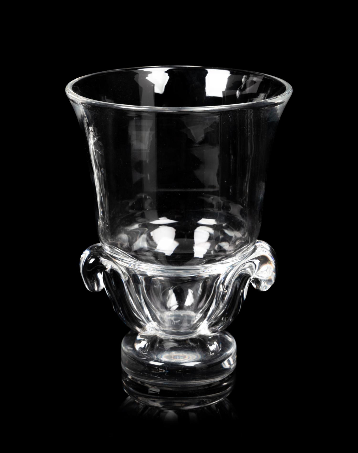 A Group of Three Steuben Glass Articles