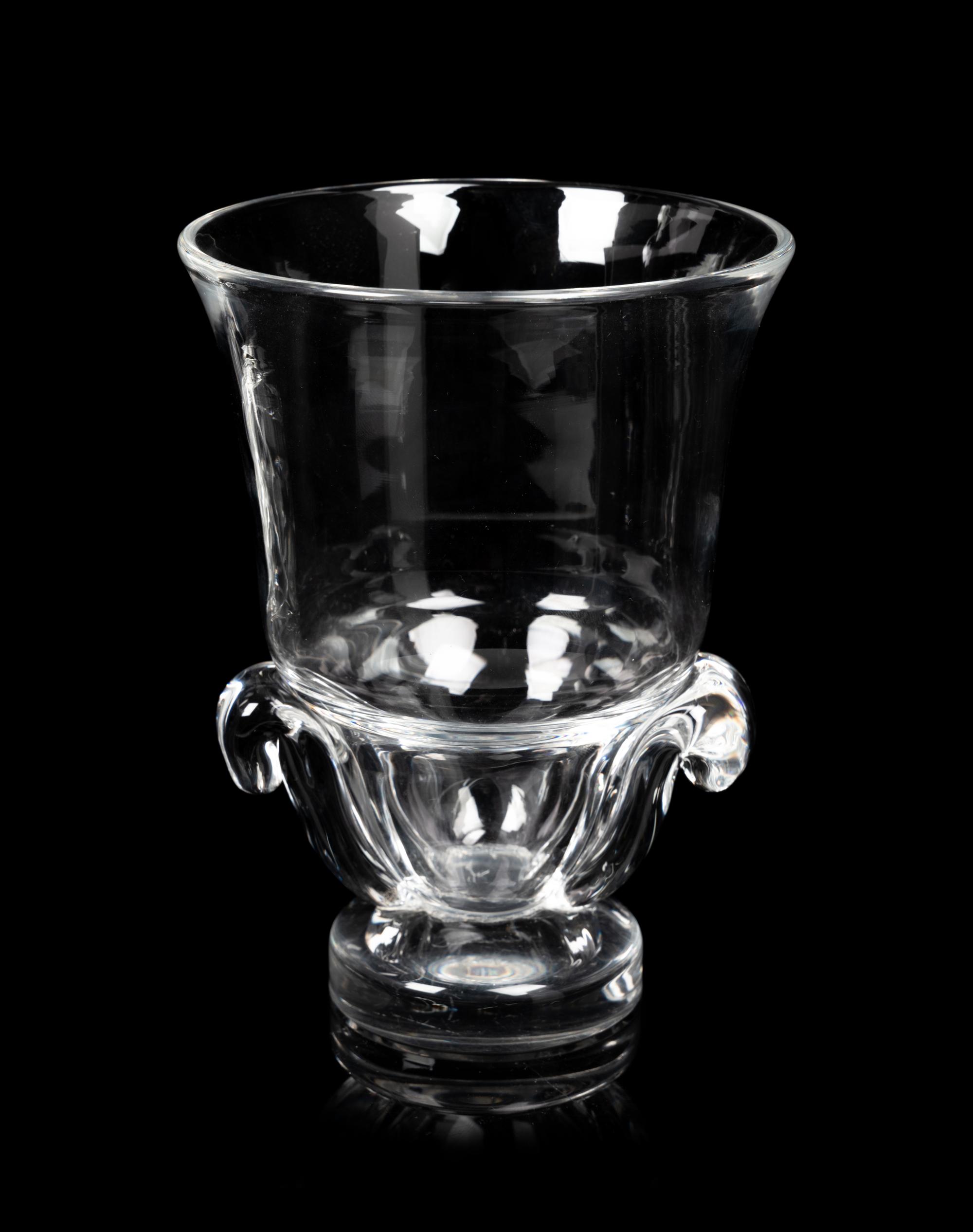 A Group of Three Steuben Glass Articles