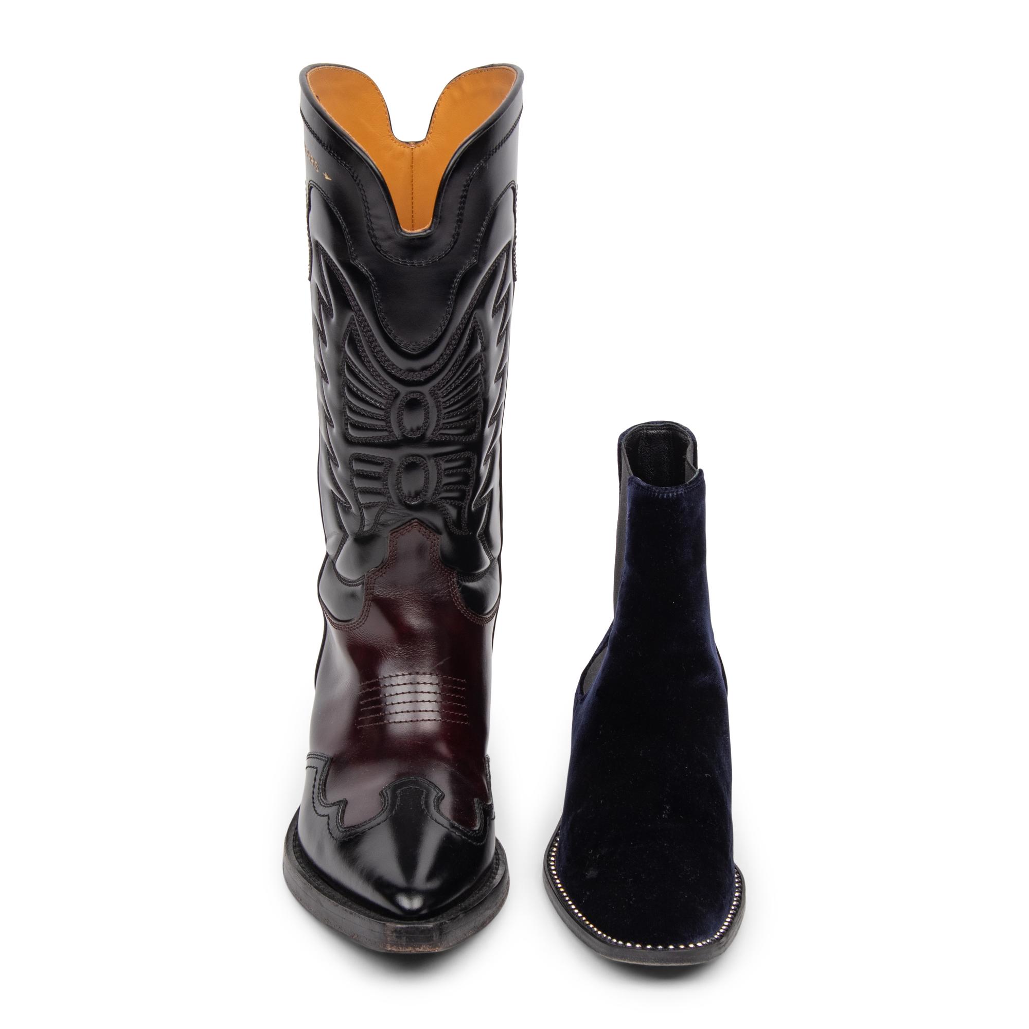 CHRISTIAN DIOR, TWO PAIRS OF BOOTS