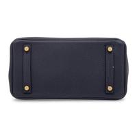 HERMÈS, BIRKIN 25 IN TOGO BLEU NUIT