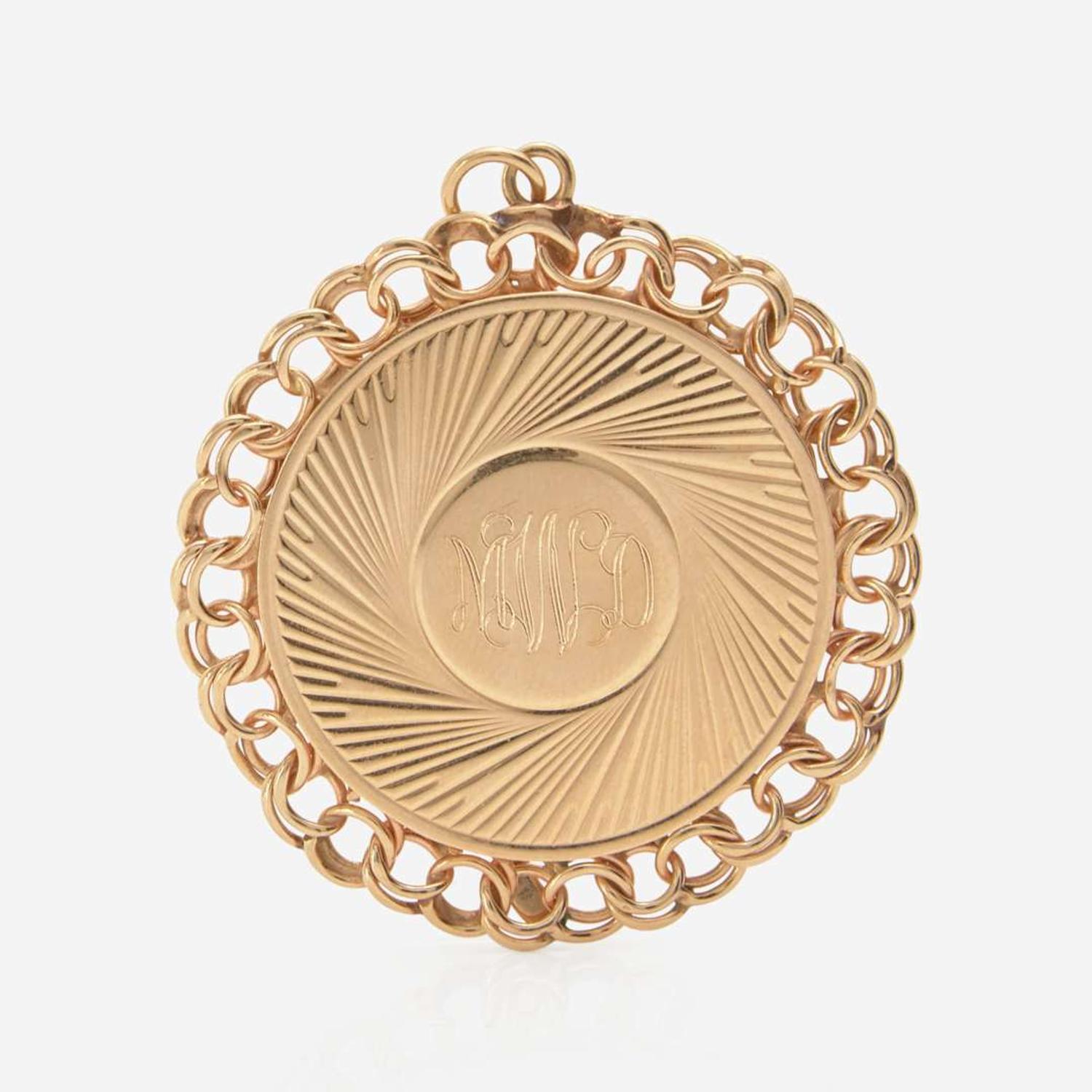 A Miscellaneous Collection of 14K Yellow Gold Jewelry