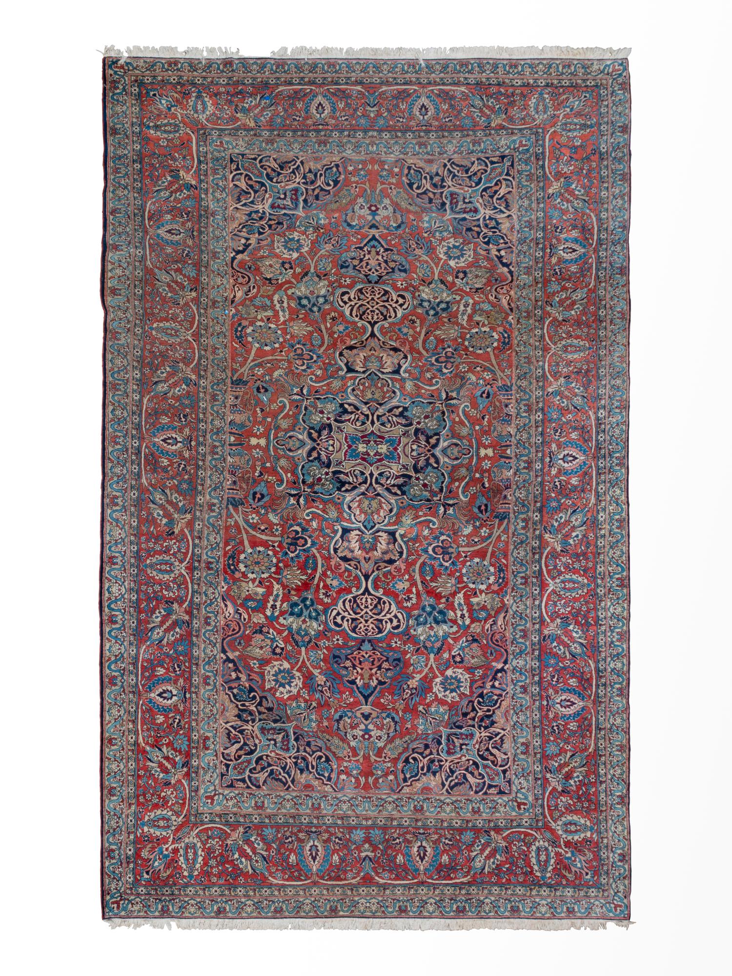 A Kashan Carpet — LATE 19TH CENTURY