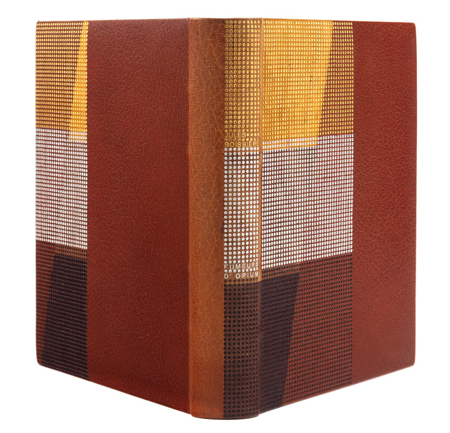 [BINDINGS]. [LÉOTARD, GENEVIÈVE - BINDER]. A group of 2 works in fine Art Deco bindings by Léotard, comprising: