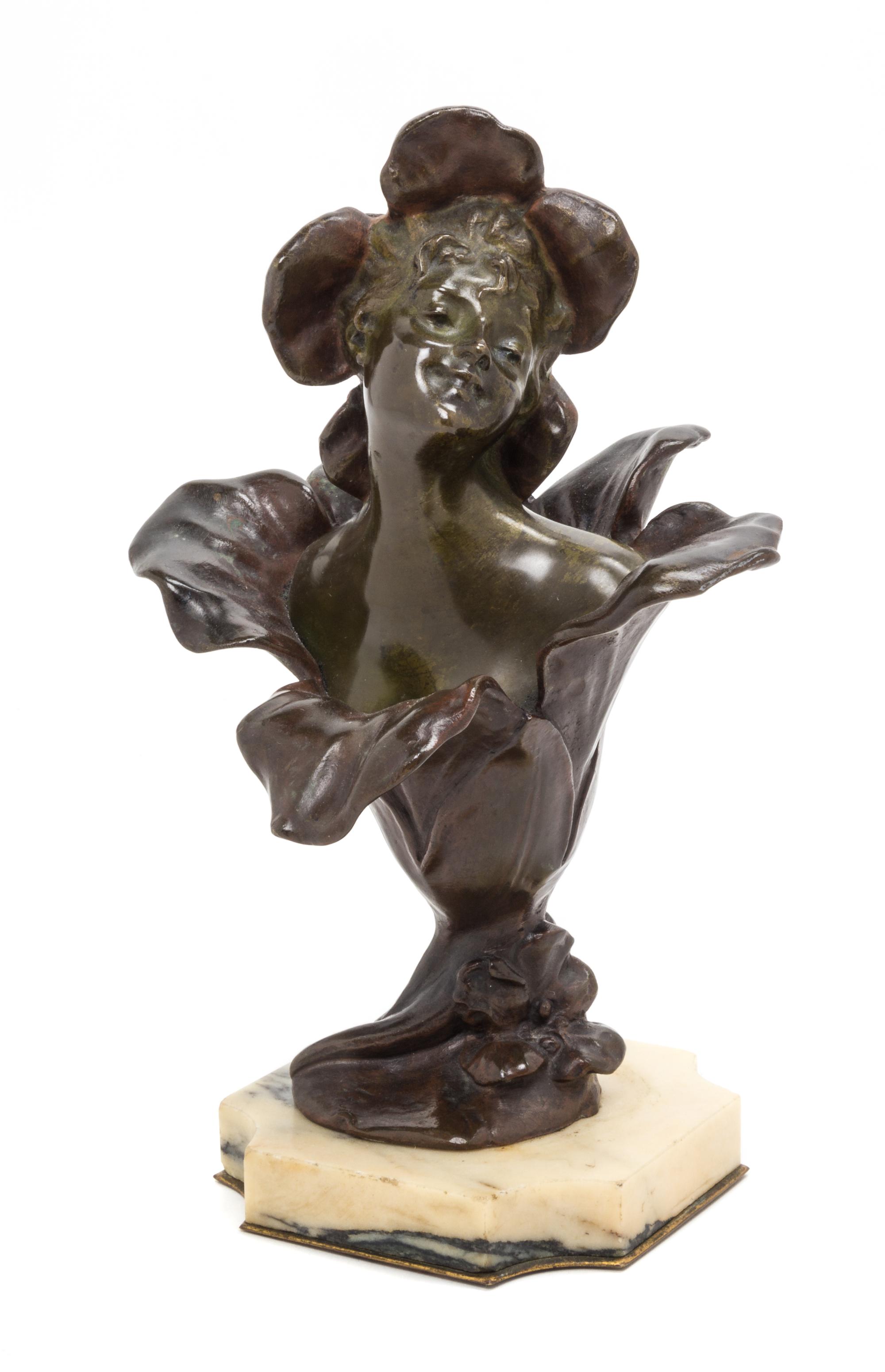 After Henri Godet, FRENCH, LATE 19TH CENTURY, Femme fleur