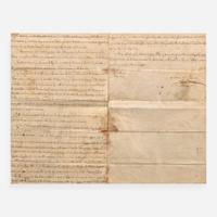 [Declaration of Independence] [Maryland] Chase, Samuel Manuscript Document, signed