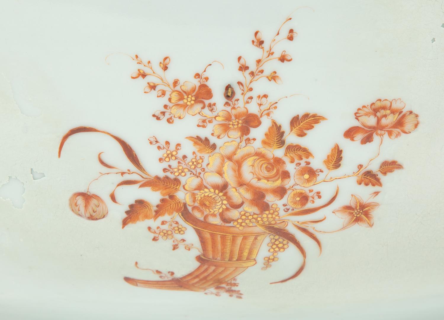 A Chinese Export Porcelain Armorial Decorated Punch Bowl