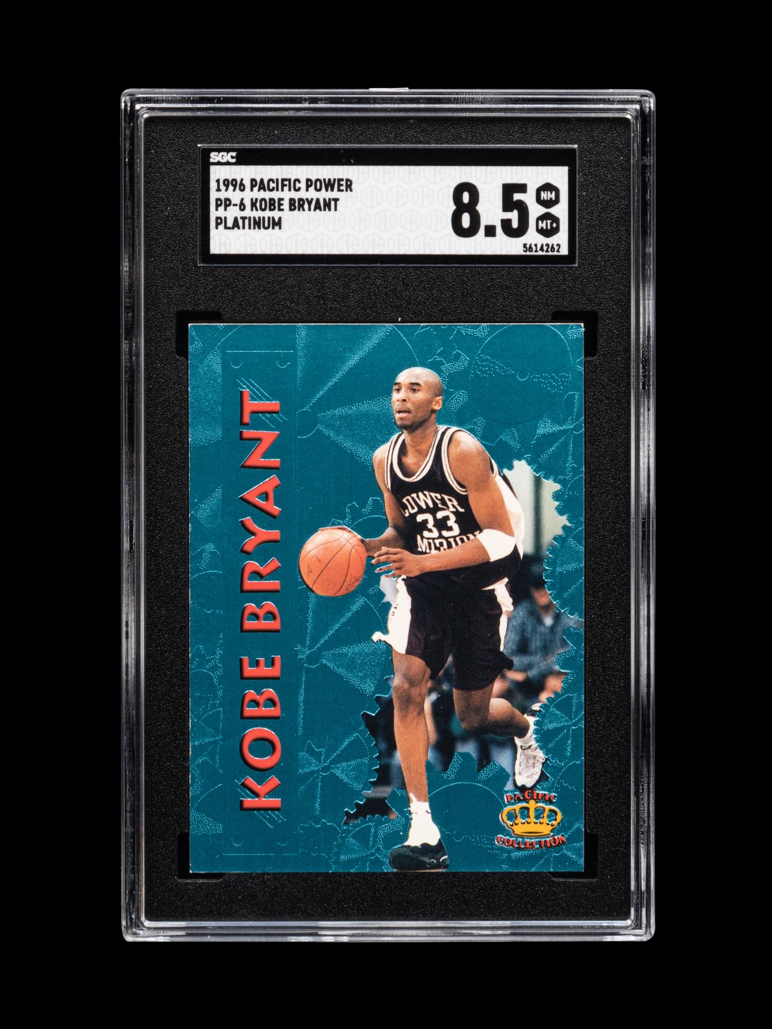 A Group of 1996-97 Pacific Kobe Bryant Rookie Basketball Cards,