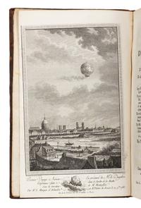 FAUJAS DE SAINT-FOND. Description des Experiences de la Machine Aerostatique de MM. de Montgolfier... Paris, 1783, 1784. FIRST EDITION.