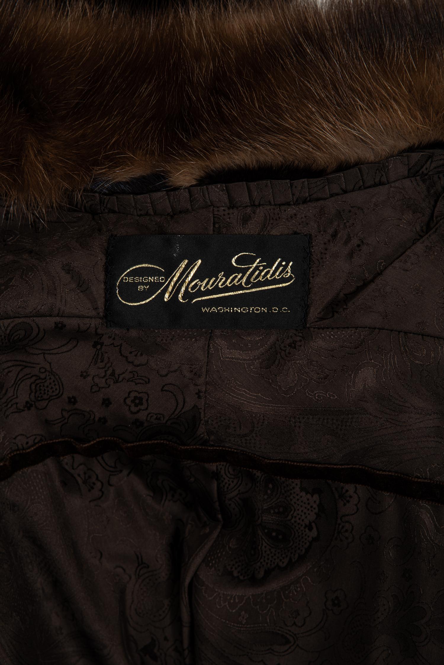 Mouratidis Mink and Sable Coat