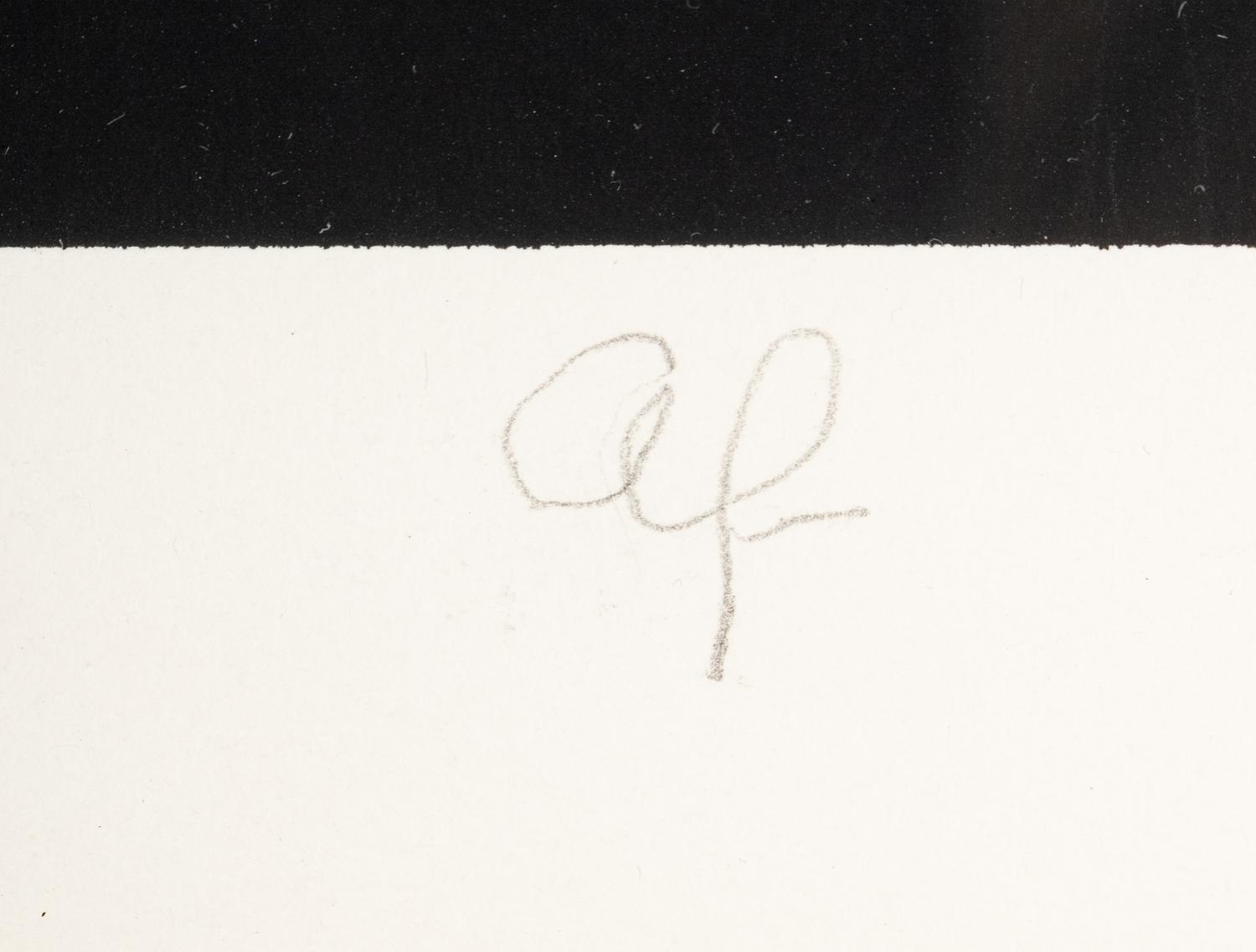 Untitled (Hellblaues Oval) and Untitled (Grüner Oktant) )(a pair of prints), 1966