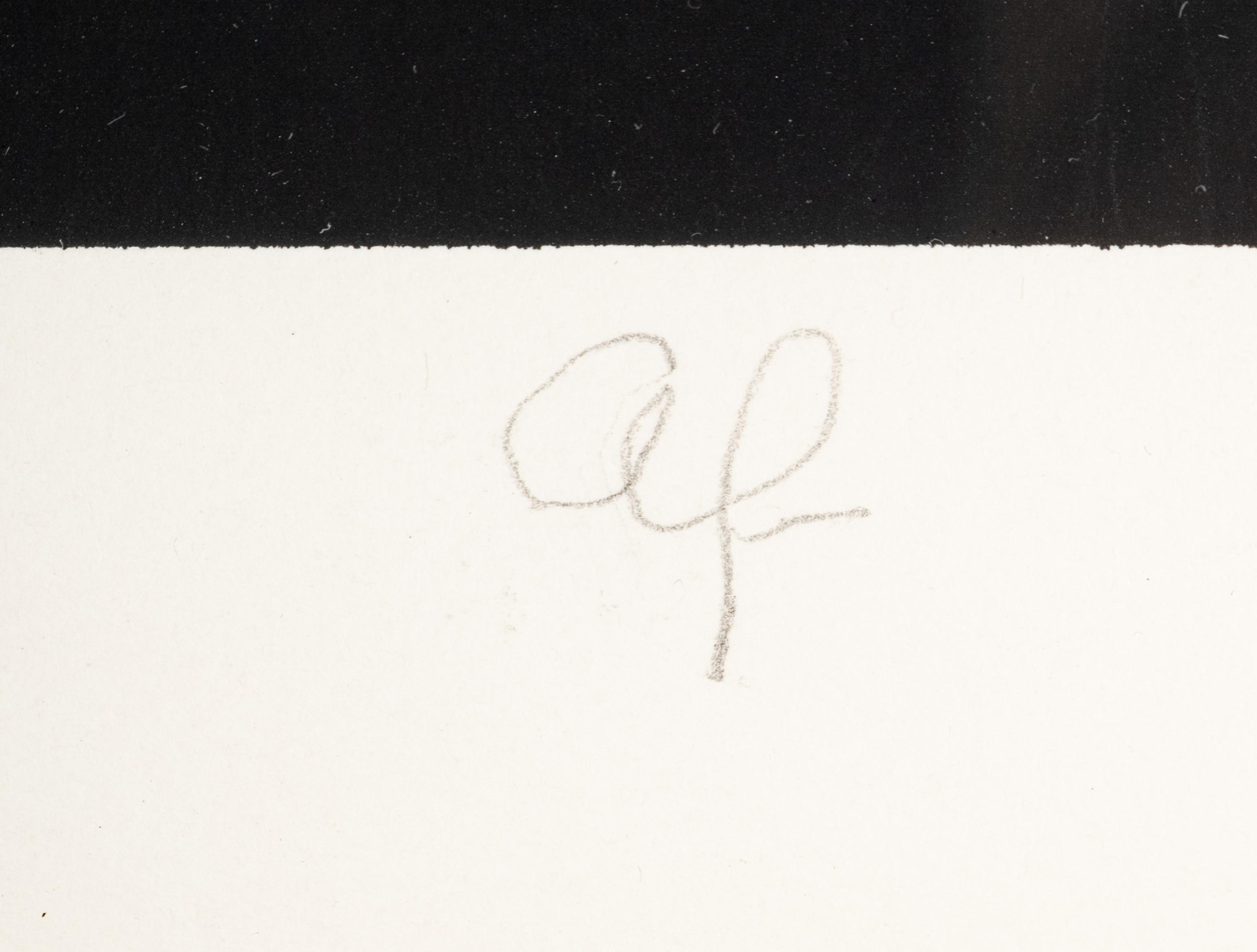 Untitled (Hellblaues Oval) and Untitled (Grüner Oktant) )(a pair of prints), 1966