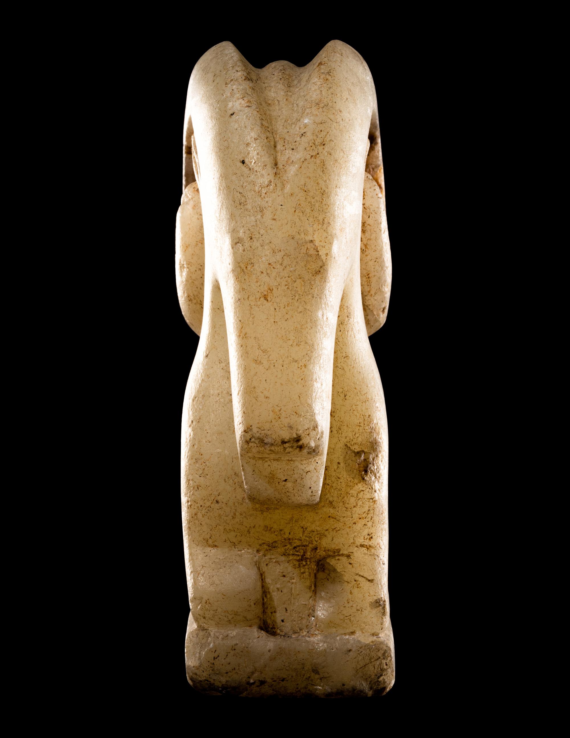 A South Arabian Alabaster Ibex
