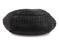 A Bottega Veneta Black Intrecciato Bag