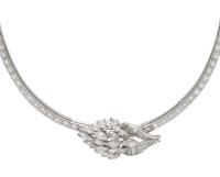 CONVERTIBLE DIAMOND BROOCH/NECKLACE