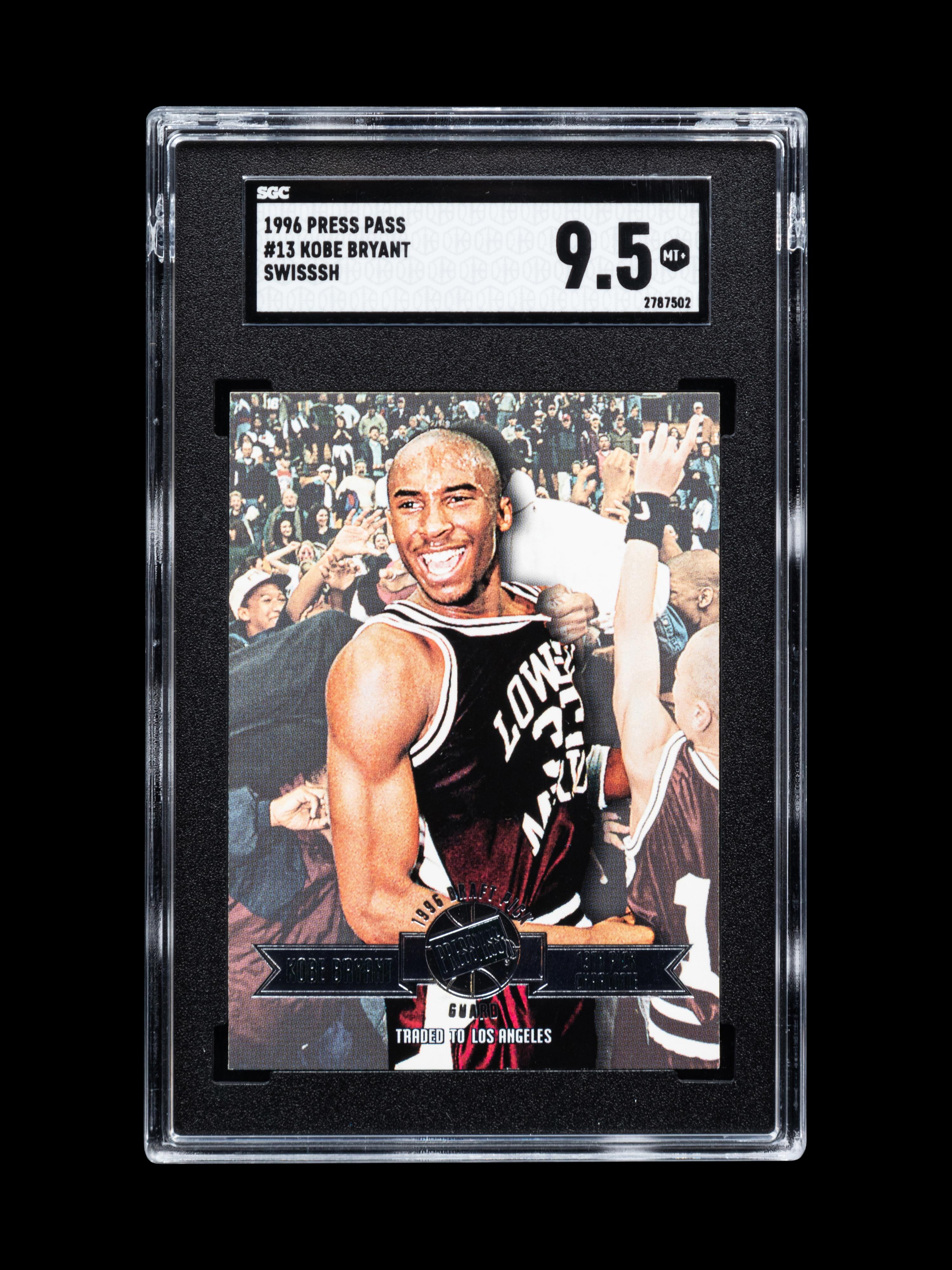 A Group of 1996-97 Press Pass Kobe Bryant Rookie Basketball Cards,