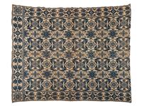 Two Jacquard Woven Coverlets