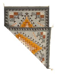 Navajo Two Grey Hills Weavings / Rugs
