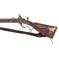 Contemporary Snaphance Rifle with Grotesque Motifs