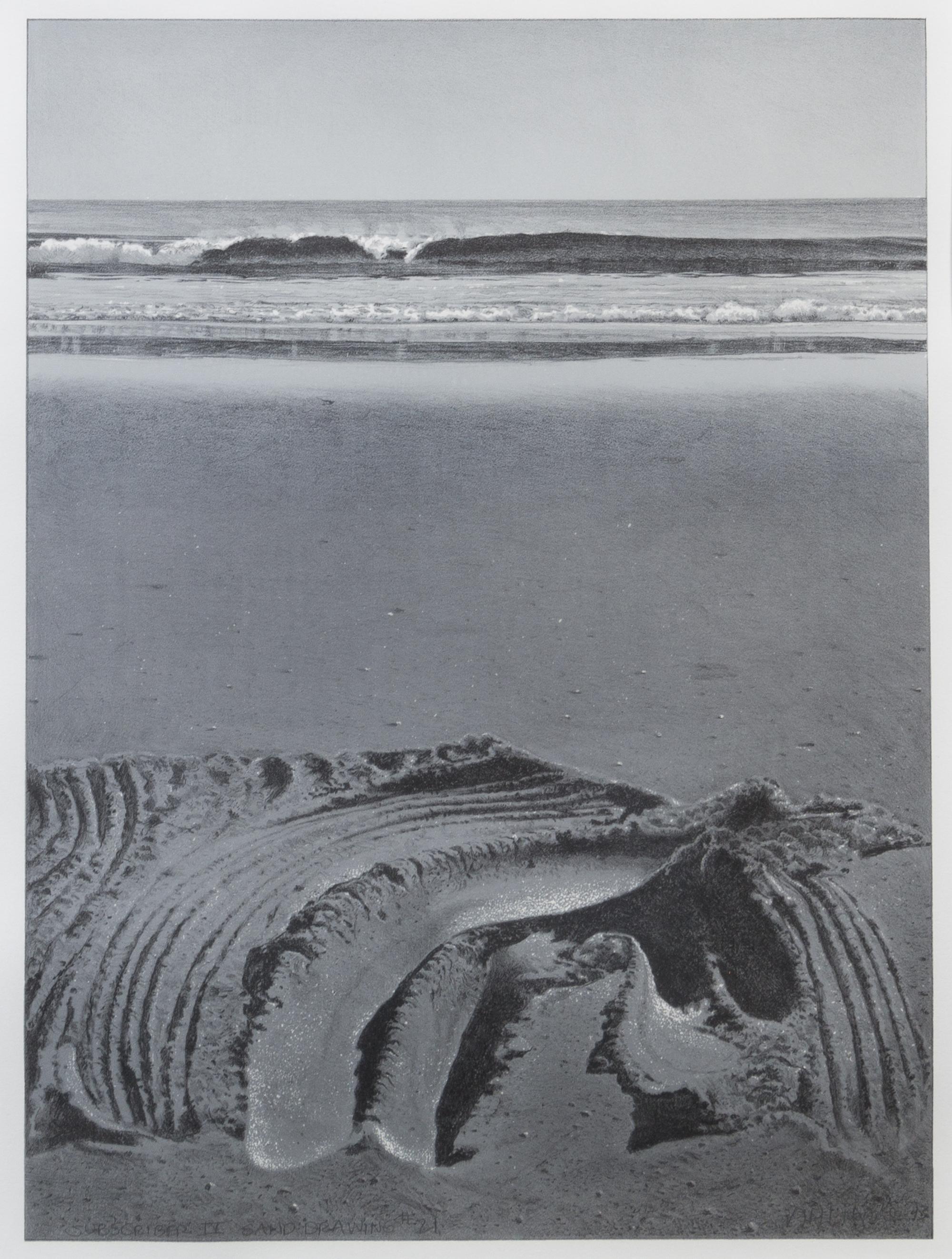 David Ligare, (American, b. 1945), Sand Drawing #21, 1973
