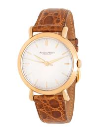 IWC, 18K YELLOW GOLD WATCH WITH FLARED LUGS